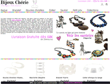 Tablet Screenshot of bijouxcherie.com